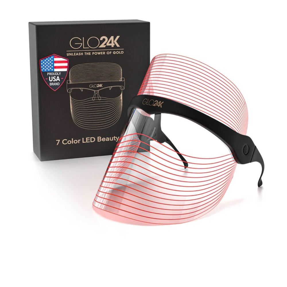 GLO24K 7 Color LED Beauty Mask